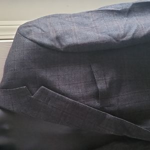 Pronto uomo men's jacket coat multicolor 100% lambswool size 48L